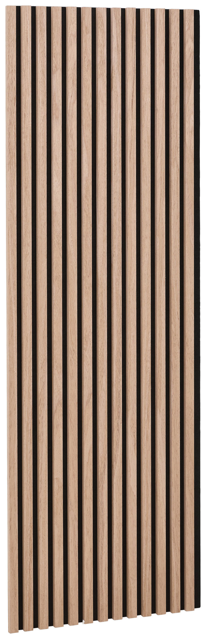 AKUSTIKPANEEL Nachbildung  - Walnussfarben, Design, Holzwerkstoff/Kunststoff (41/120cm) - Livetastic