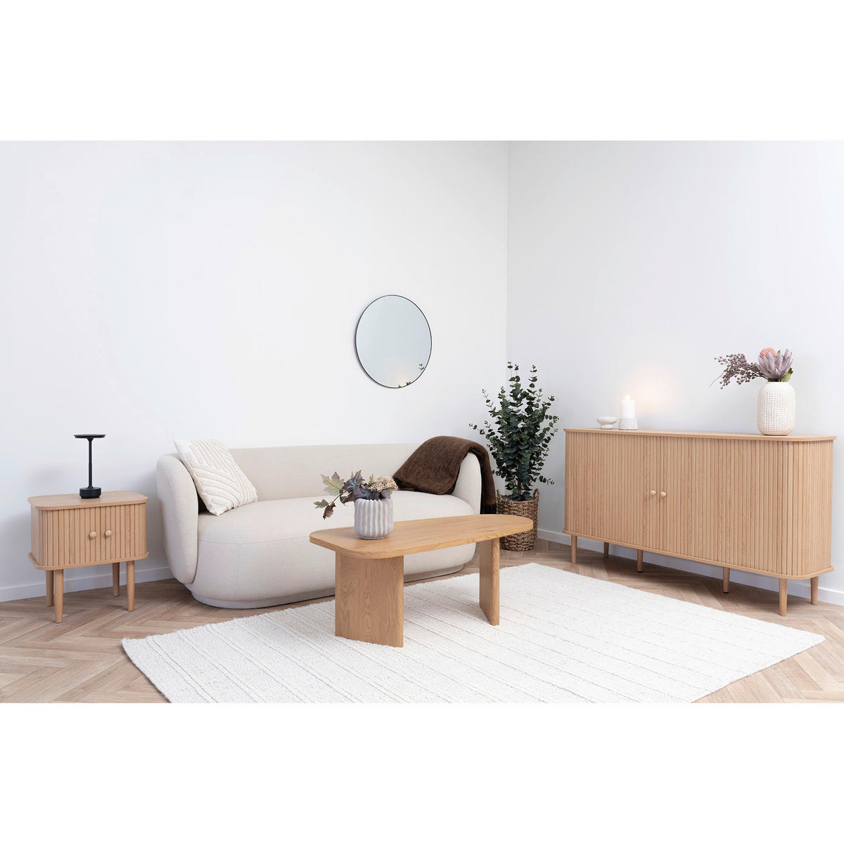 SIDEBOARD 140/79/40 cm  - Naturfarben, Design, Holz/Holzwerkstoff (140/79/40cm) - MID.YOU