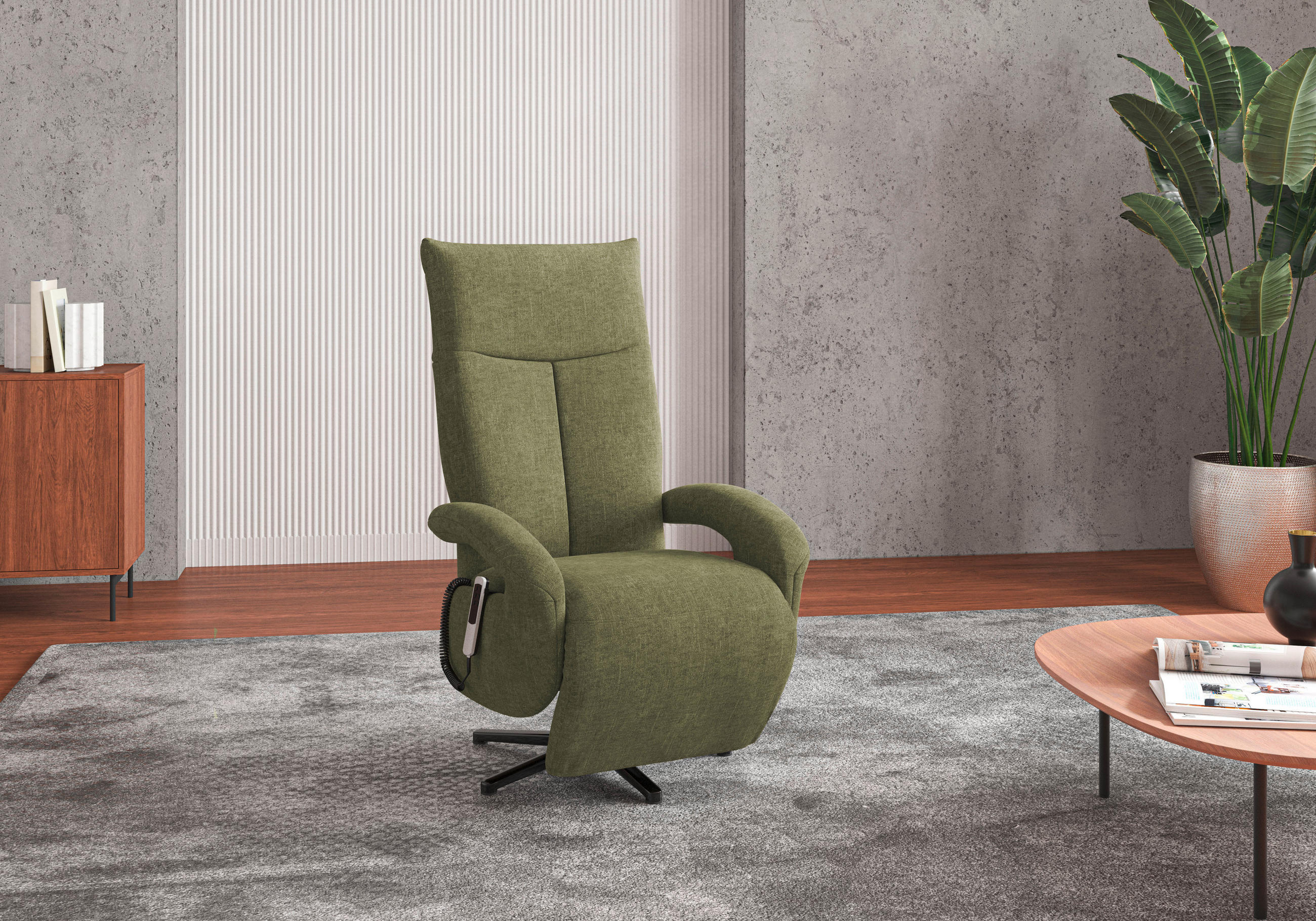 SESSEL in Flachgewebe Hellgrün  - Schwarz/Hellgrün, KONVENTIONELL, Textil/Metall (74/112/82cm) - Sit & More