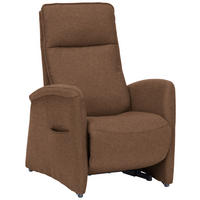 FERNSEHSESSEL Chenille Braun  - Braun, Konventionell, Kunststoff/Textil (79-83/108/87cm) - Valdera