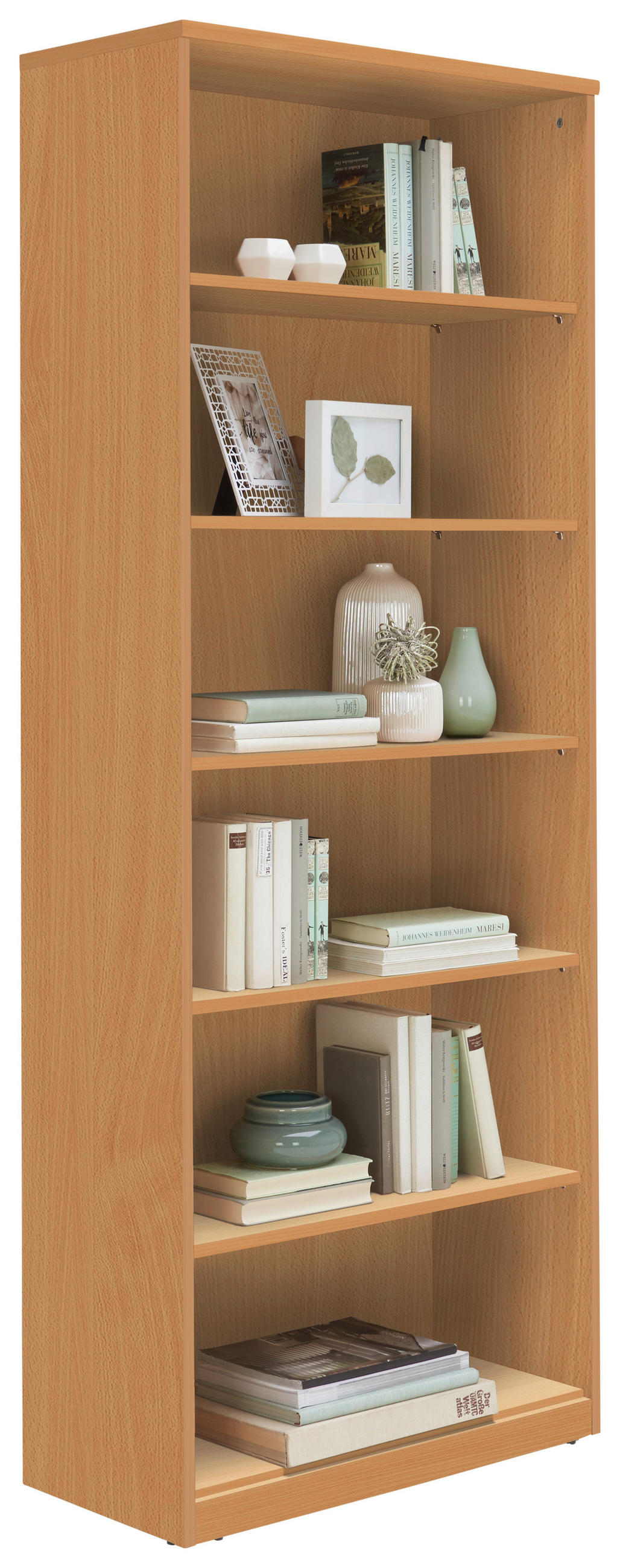 REGAL Buchefarben  - Buchefarben, Basics, Holzwerkstoff (72/194/36cm) - Xora