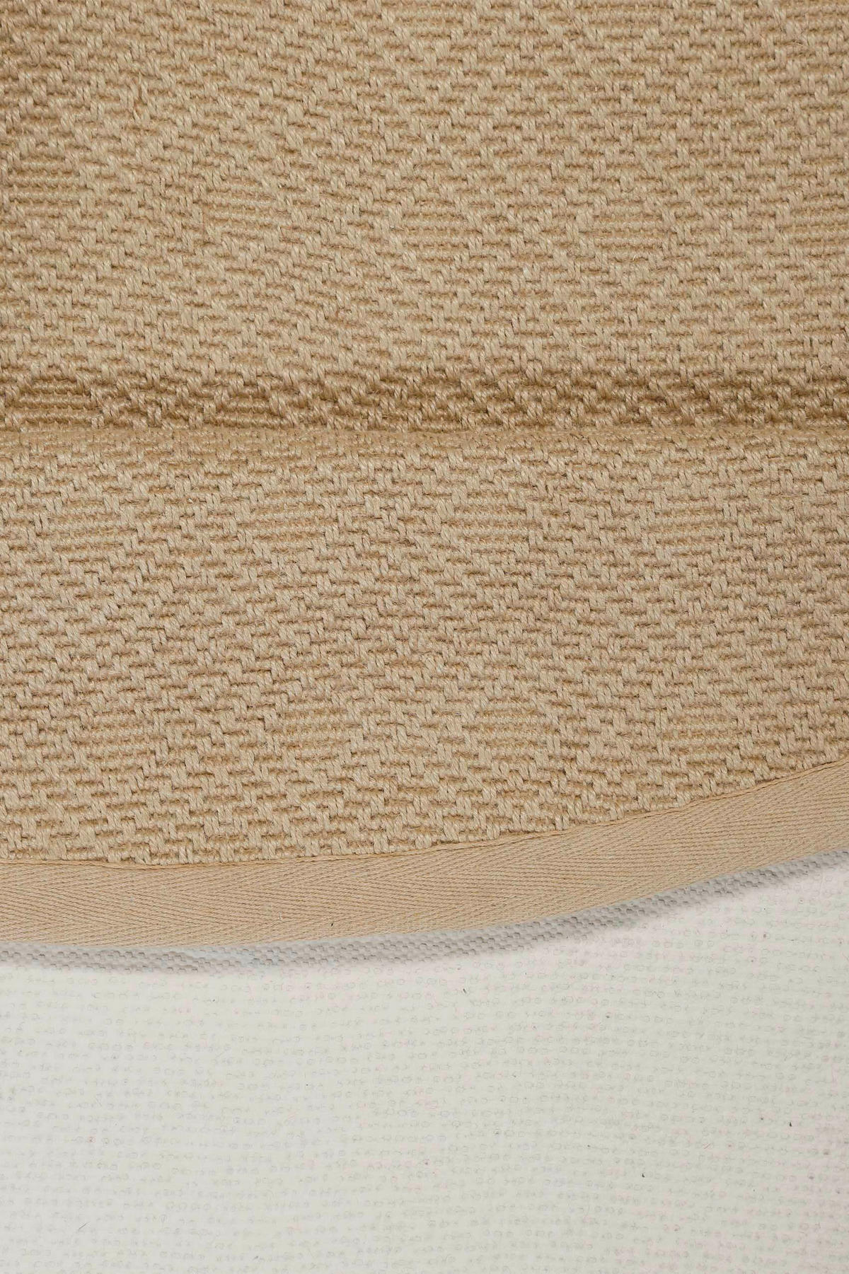 FLACHWEBETEPPICH 120 cm Hugo two Hellbraun  - Hellbraun, KONVENTIONELL, Textil (120cm) - WECON HOME