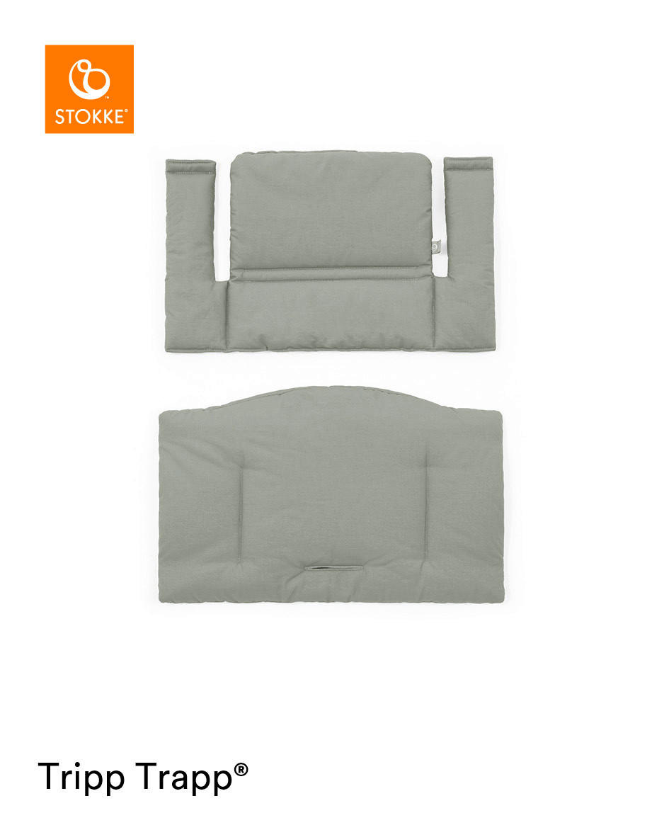 ULOŽAK ZA HRANILICU Tripp Trapp - zelena, Basics, tekstil (28/21/7cm) - Stokke