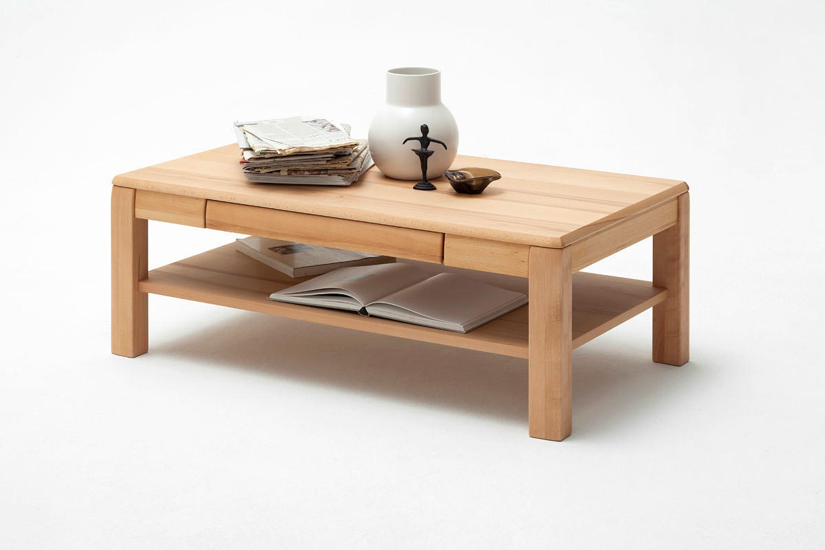 COUCHTISCH Kernbuche rechteckig Buchefarben  - Buchefarben, KONVENTIONELL, Holz (115/42/65cm) - Livetastic