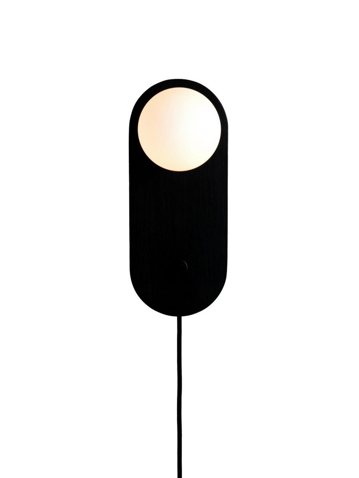 VÄGGLAMPA Good & Mojo 12.5/12.5/30 cm   - svart, Trend, trä/glas (12.5/12.5/30cm) - Good & Mojo