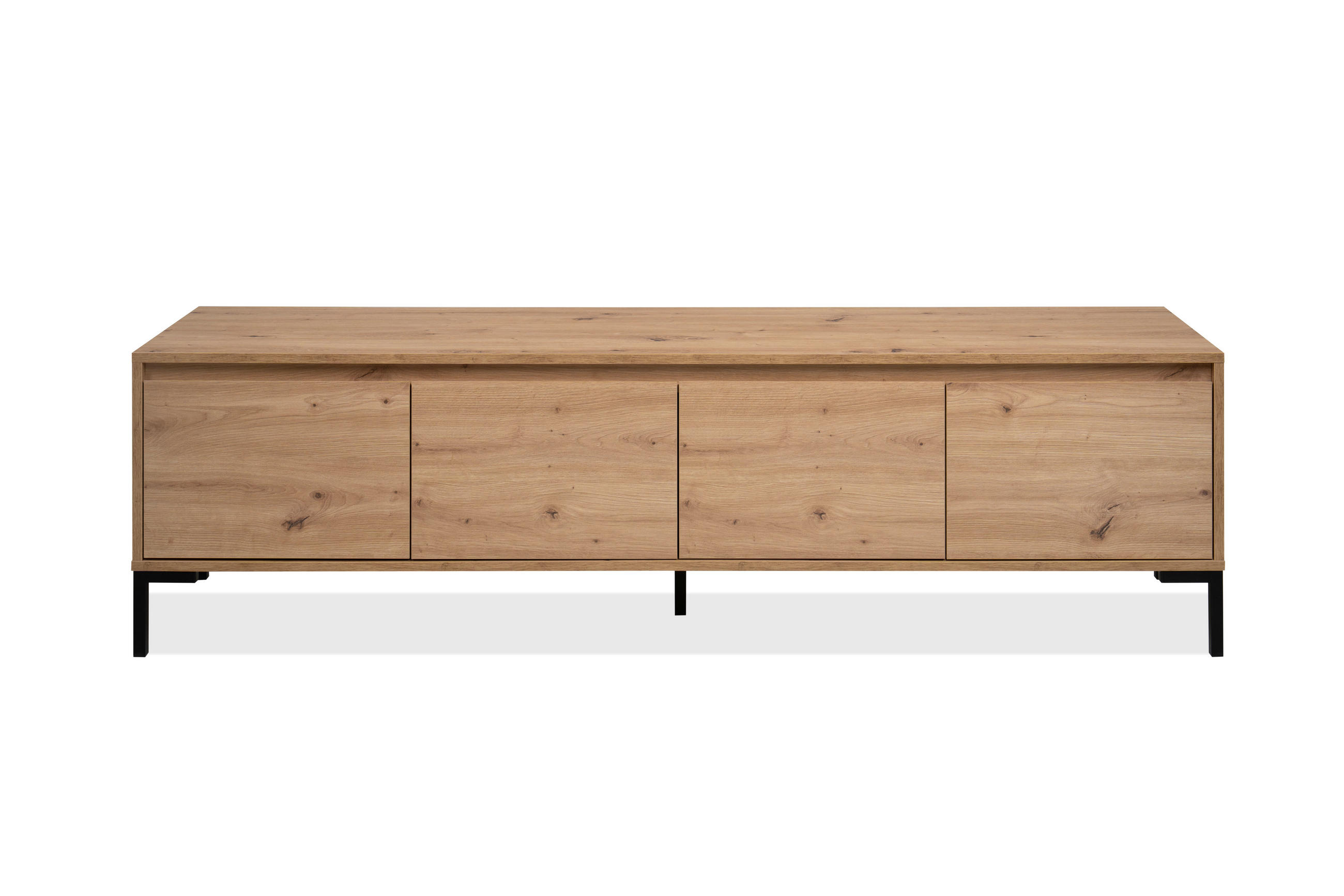 LOWBOARD  176/49/40 cm  stehend  - Eiche Artisan, Design, Holzwerkstoff/Metall (176/49/40cm) - MID.YOU