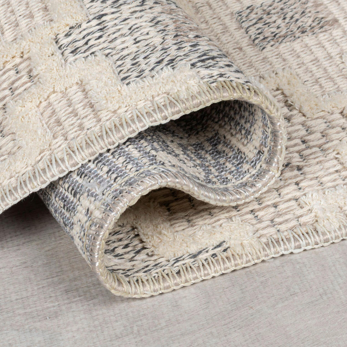 WEBTEPPICH 116/170 cm Grau  - Grau, MODERN, Textil (116/170cm) - Xora