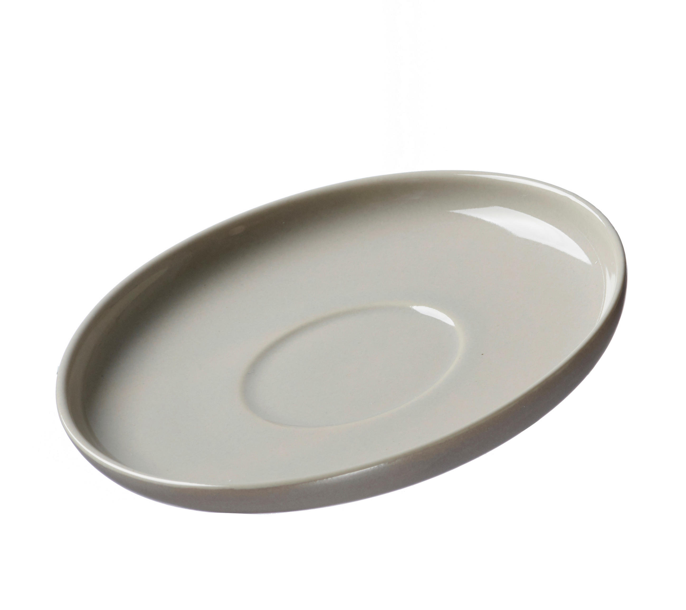 ESPRESSO-UNTERTASSE Jasper 11 cm  - Taupe/Weiss, Design, Keramik (11cm) - Ritzenhoff Breker