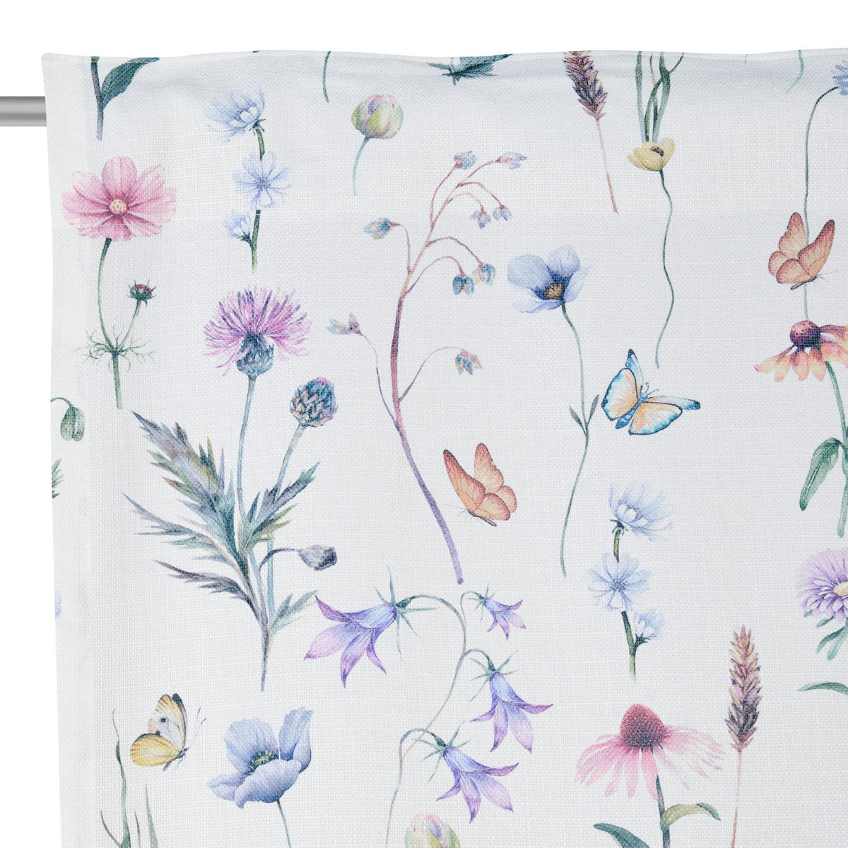 FERTIGVORHANG blickdicht  - Multicolor, ROMANTIK / LANDHAUS, Textil (135/245cm) - Esposa