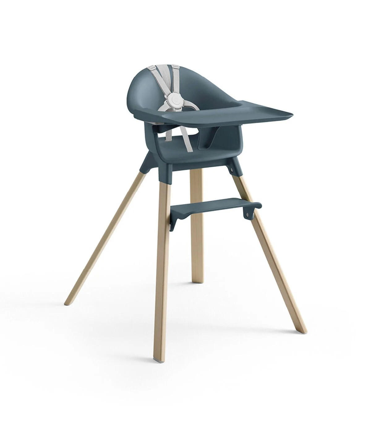 HOCHSTUHL Clikk  - Dunkelblau/Naturfarben, Design, Holz/Kunststoff (56/82,5/69cm) - Stokke