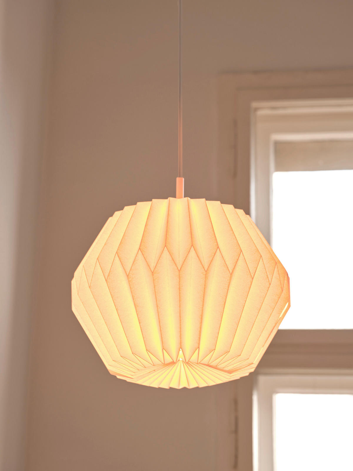 HÄNGELEUCHTE 35/138 cm  - Weiß, Basics, Papier/Metall (35/138cm) - Osram