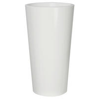 PFLANZENTOPF   - Weiß, Basics, Kunststoff (40/73cm)