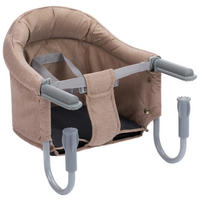 TISCHSITZ  - Beige/Grau, Basics, Textil/Metall (58,5/38/28,5cm) - My Baby Lou
