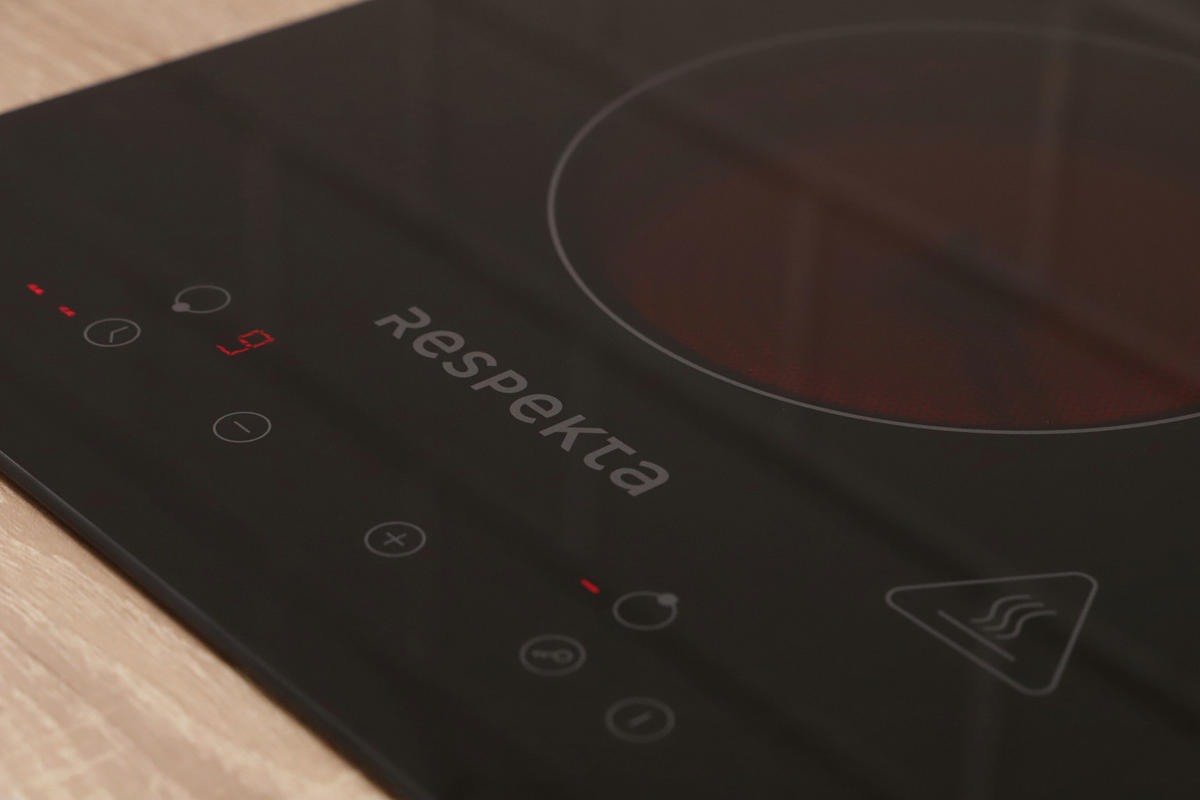 HÄLL KM9130T-28  - svart, Trend, glas (29/5/52cm) - Respekta