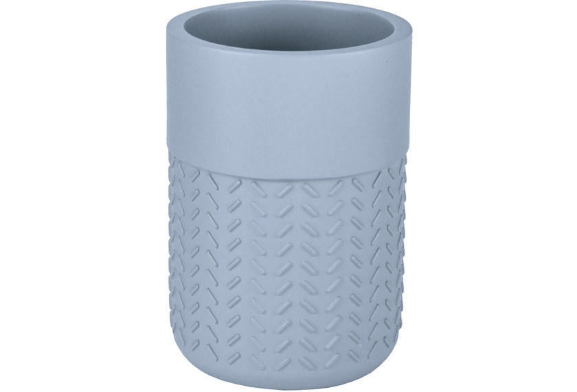 ZAHNPUTZBECHER Kunststoff  - Blau, Basics, Kunststoff (7.5/11cm) - Kleine Wolke