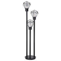 PODNA SVJETILJKA VANJSKA  - prozirno/crna, Konvencionalno, metal/plastika (44,2/44,5/170cm) - Globo
