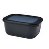 VORRATSDOSE CIRQULA 1.5 L  - Transparent/Schwarz, KONVENTIONELL, Kunststoff (21/9/16cm) - Mepal