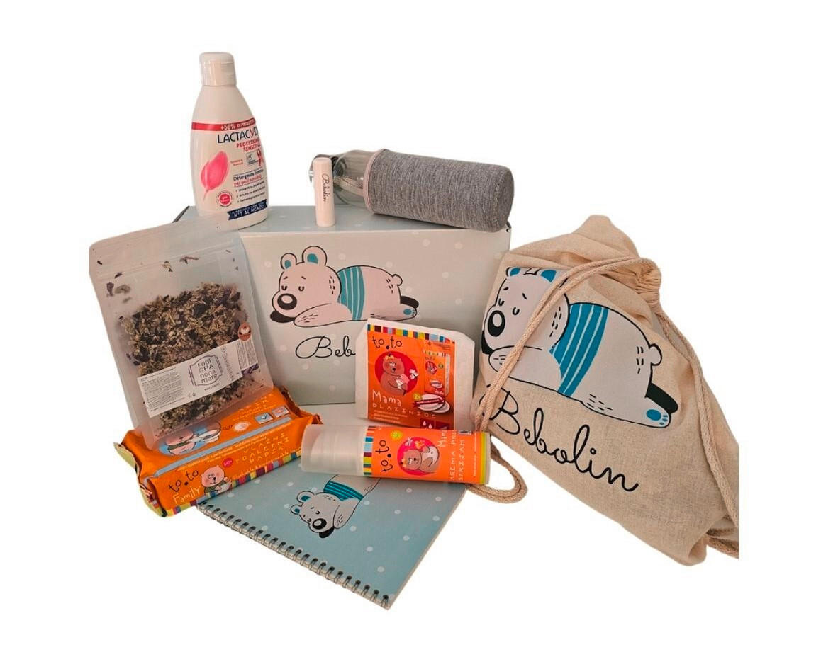 SET ZA NJEGU BEBA   - Basics (35/22/9cm)