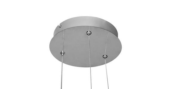 LED-HÄNGELEUCHTE 53/150 cm - Chromfarben, Design, Kunststoff/Metall (53/150cm) - Novel