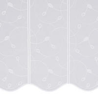 KURZGARDINE 60 cm   - Weiß, KONVENTIONELL, Kunststoff (60cm) - Esposa
