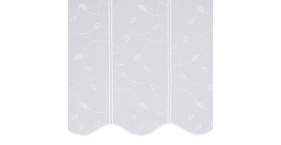 KURZGARDINE 60 cm   - Weiß, KONVENTIONELL, Kunststoff (60cm) - Esposa