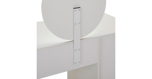 SCHMINKTISCH Kaschmir  - Kaschmir, Trend, Glas/Holzwerkstoff (120/55/127,5cm) - Xora