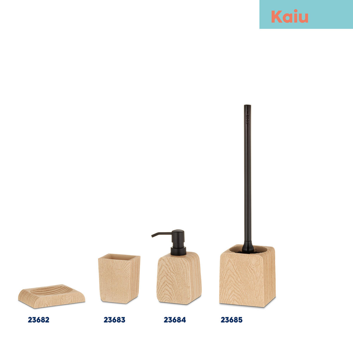 WC-BÜRSTENGARNITUR - Schwarz/Braun, Basics, Keramik/Kunststoff (10/9/44cm) - Kela