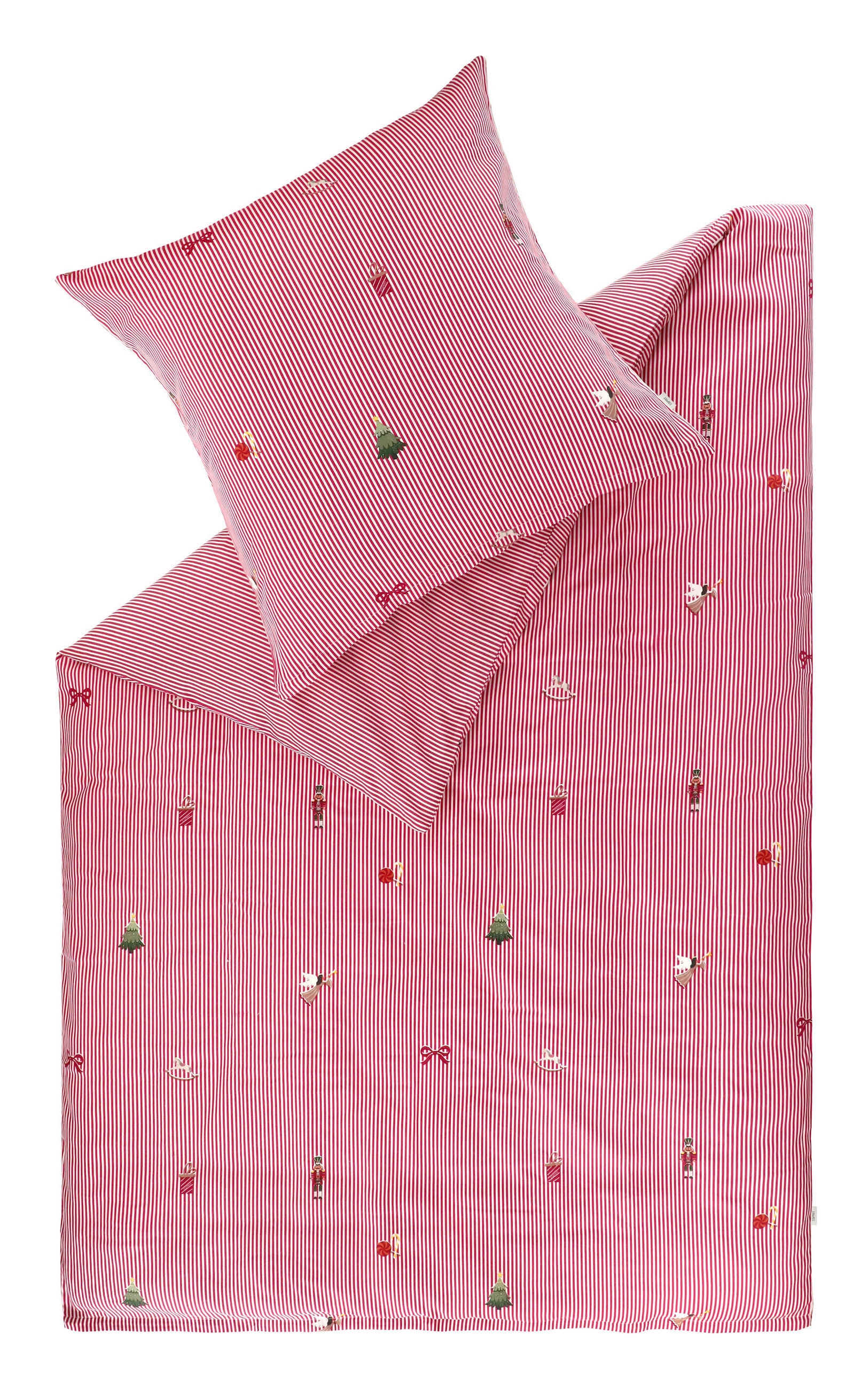POVLEČENÍ satén červená 140/200 cm - červená, Basics, textil (140/200cm) - Esprit