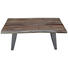 COUCHTISCH in Holz, Metall 115/70/45 cm - Silberfarben/Akaziefarben, Design, Holz/Metall (115/70/45cm) - Carryhome COUCHTISCH in Holz, Metall 115/70/45 cm - Silberfarben/Akaziefarben, Design, Holz/Metall (115/70/45cm) - Carryhome