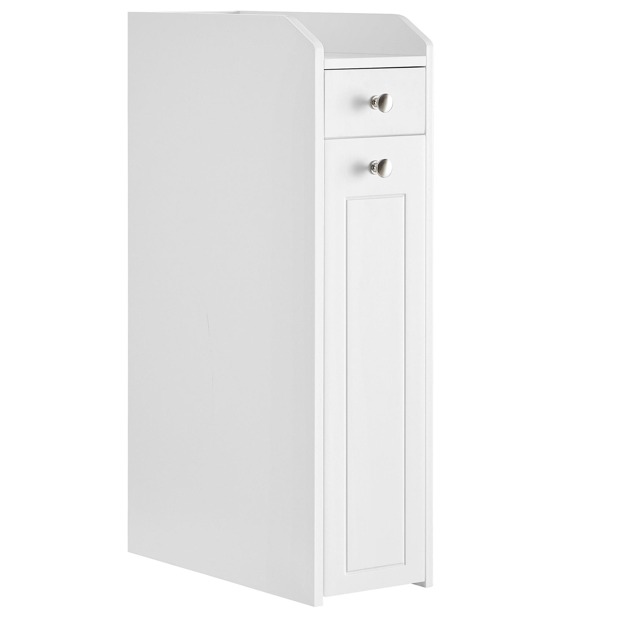 Mid.you Midischrank Weiß 18x70x40 cm