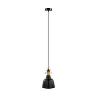 HÄNGELEUCHTE 18,5/110 cm   - Schwarz, KONVENTIONELL, Metall (18,5/110cm) - Eglo