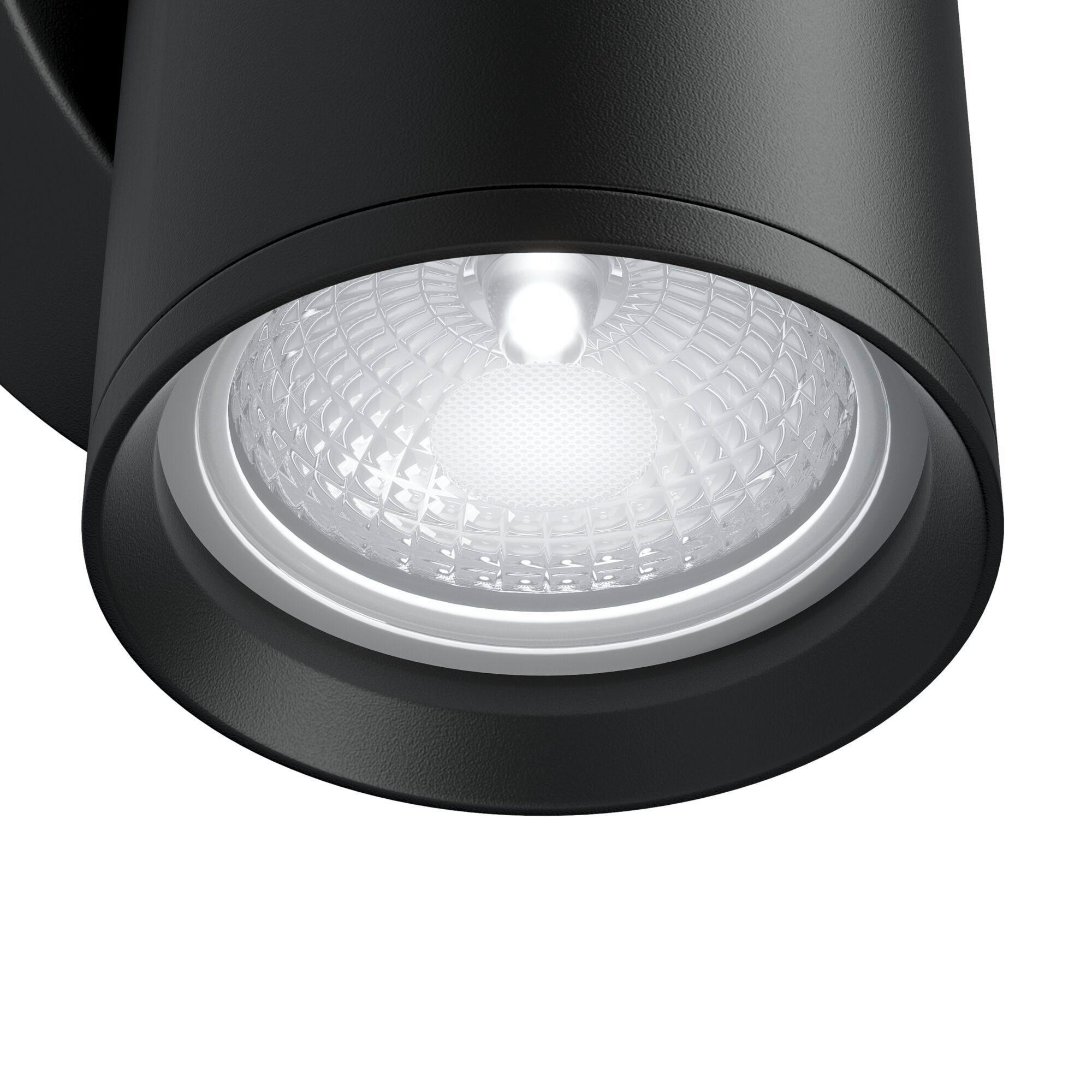 WANDLEUCHTE Ceiling & Wall   - Schwarz, Trend, Metall (10/5,2/6,8cm) - MAYTONI