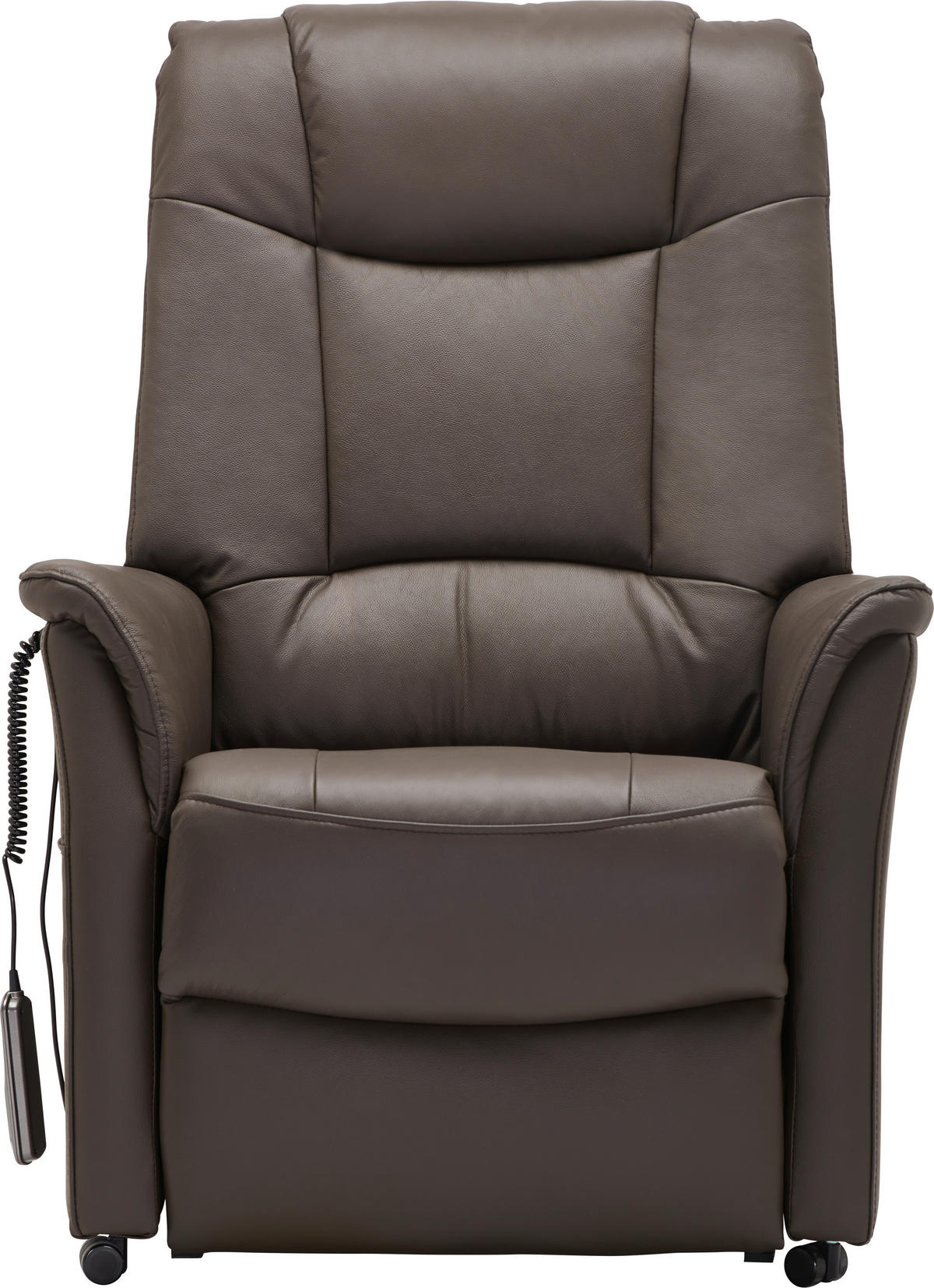 TV-FOTEL - barna/fekete, Konventionell, műanyag/textil (77/109-85/87-158cm) - Cantus