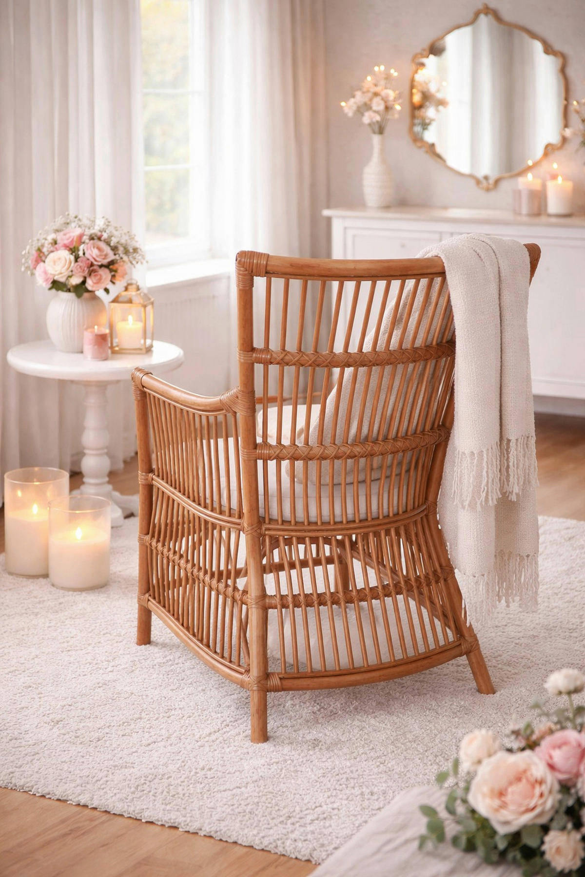 SESSEL Honig    - Honig, Natur, Holz/Textil (62/55/96cm) - MID.YOU