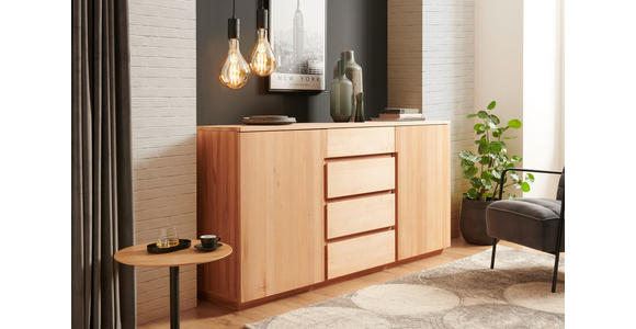 SIDEBOARD  in 180/89,2/41 cm  - Buchefarben, Trend, Holz/Holzwerkstoff (180/89,2/41cm) - Linea Natura