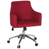 DREHSTUHL Flachgewebe Rot  - Rot, MODERN, Kunststoff/Textil (60/87/51cm) - MID.YOU