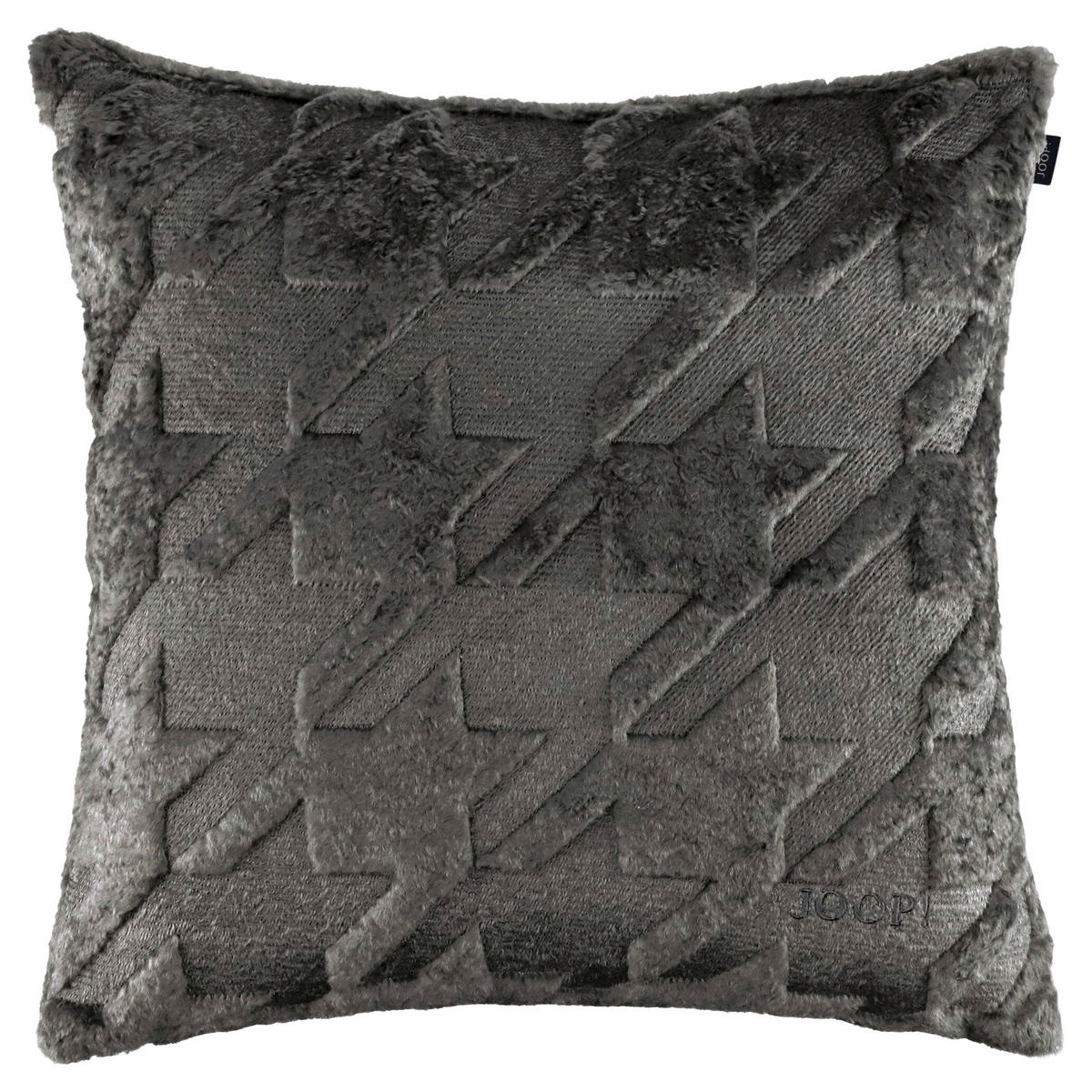 KISSENHÜLLE J! POSH 45/45 cm  - Anthrazit, Design, Textil (45/45cm) - Joop!