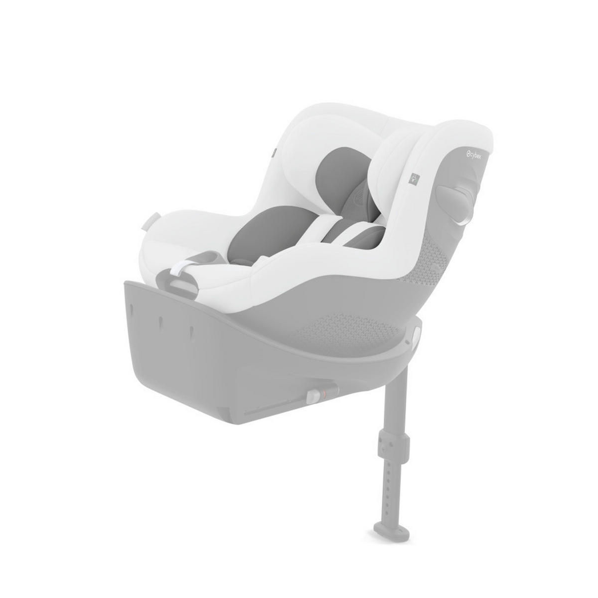 REBOARDER-KINDERSITZ Sirona Gi i-Size  - Hellgrau, Basics, Kunststoff/Textil (71/44/75cm) - cybex GOLD