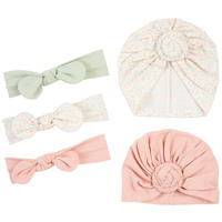 BABYBEKLEIDUNGSSET 5-teilig  - Pink/Weiß, Basics, Textil (0-6 Mnull) - Patinio