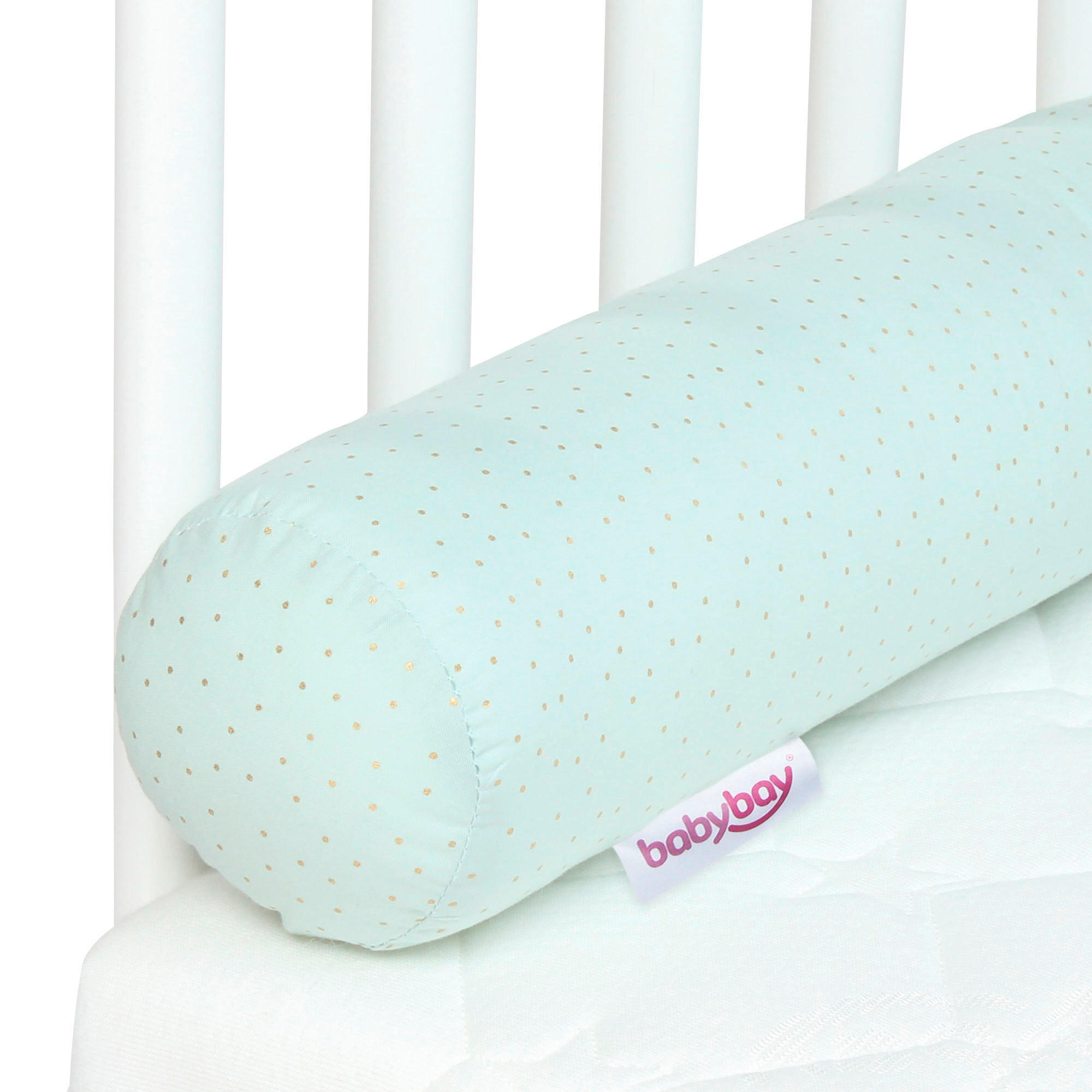 NESTCHENSCHLANGE BABY BAY  180/9/9 cm   - Mintgrün, Basics, Textil (180/9/9cm) - Babybay