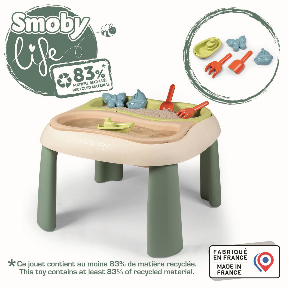 SANDSPIELZEUG  - Multicolor, Basics, Kunststoff (16,40/70/71,50cm) - SMOBY