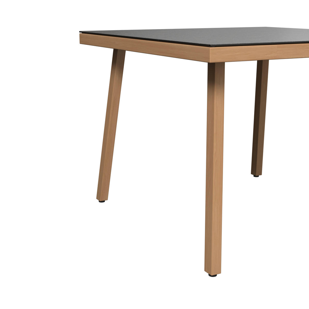 DINING-LOUNGESET 6-teilig  - Anthrazit/Naturfarben, MODERN, Glas/Textil (202.5/74/80cm) - Ambia Garden