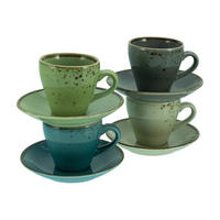 TASSENSET Nature Collection 8-teilig  - Blau/Beige, Trend, Keramik - Creatable