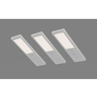 UNTERBAULEUCHTEN-SET 5/0,7/17 cm   - Alufarben, Basics, Metall (5/0,7/17cm)