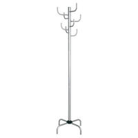 VJEŠALICA SAMOSTOJEĆA boje aluminija  metal   - boje aluminija, Basics, metal (37/180/37cm) - Boxxx