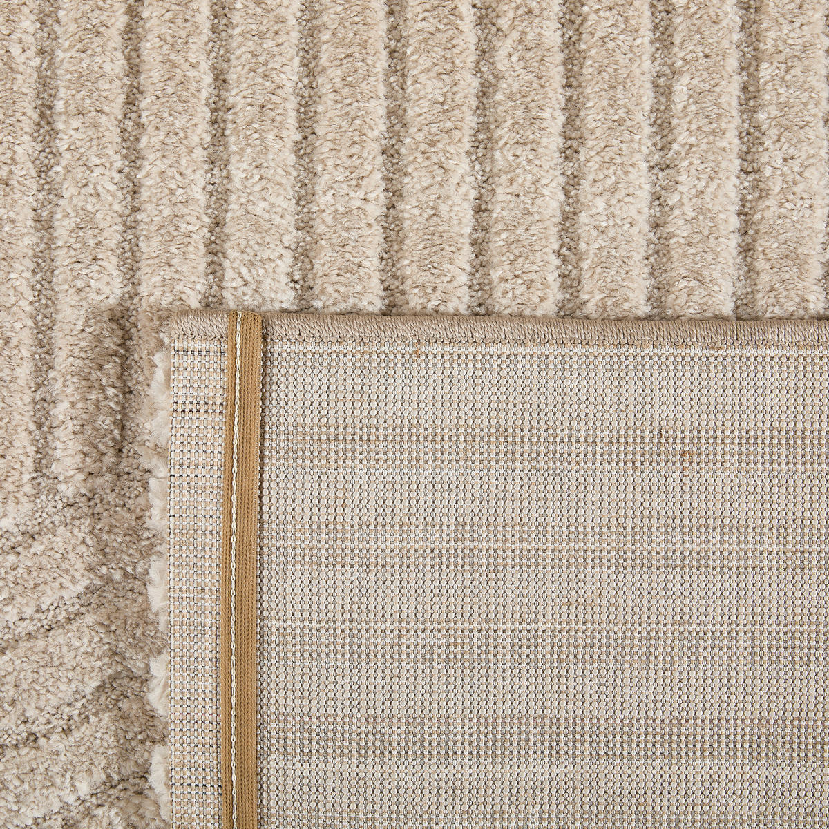 WEBTEPPICH 120 cm Granada Taupe  - Taupe, Design, Textil (120cm) - Novel