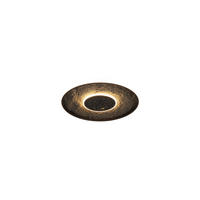 PLAFONIERĂ CU LED - alb/negru, Basics, plastic/metal (46/5,2cm)