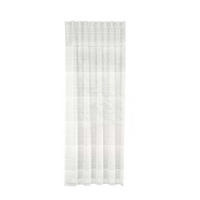 SCHLAUFENSCHAL  halbtransparent  135/245 cm   - Weiß, Basics, Textil (135/245cm)