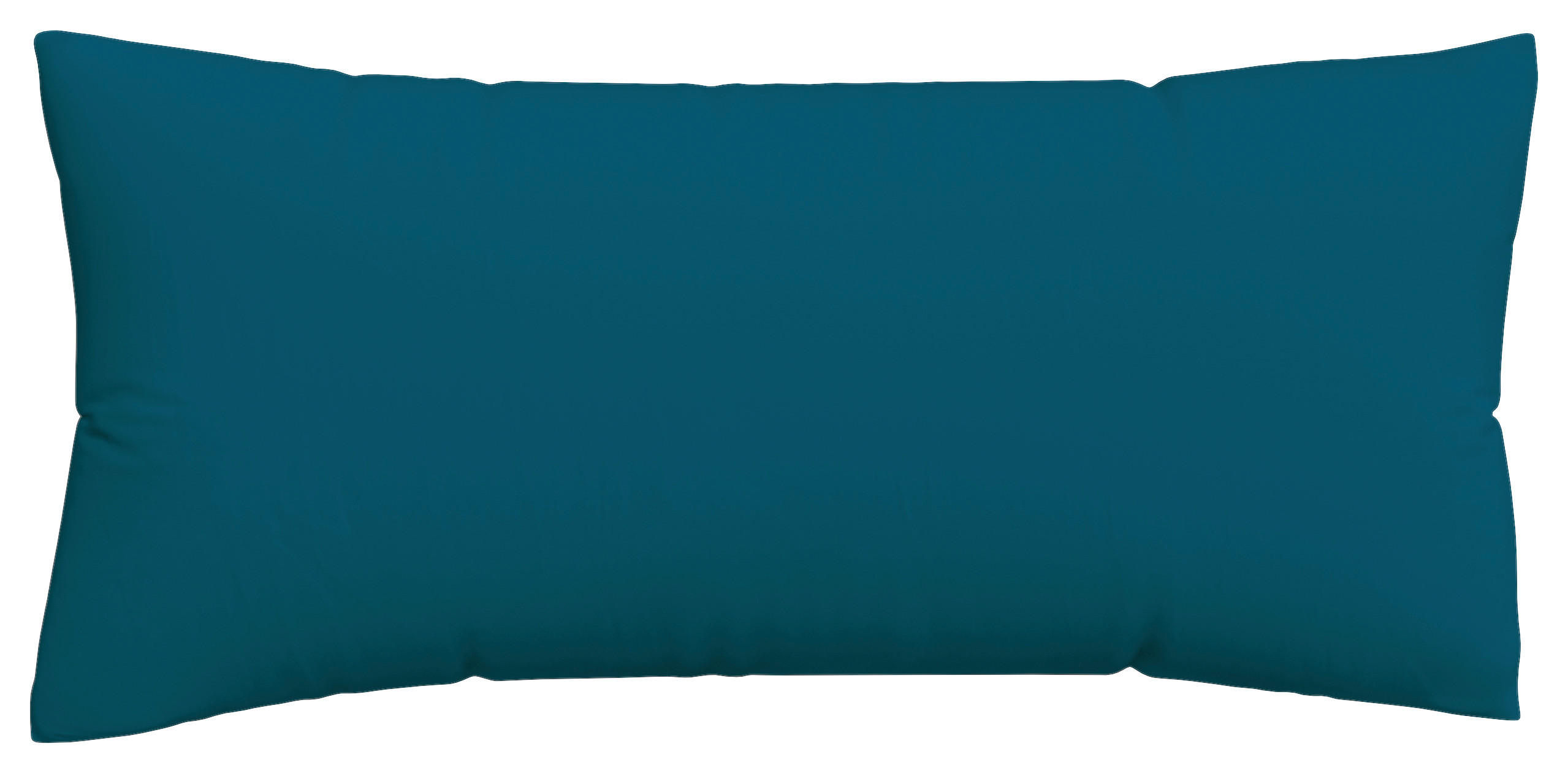 KOPFPOLSTERBEZUG KNITTED JERSEY 40/80 cm  - Petrol, Basics, Textil (40/80cm) - Schlafgut