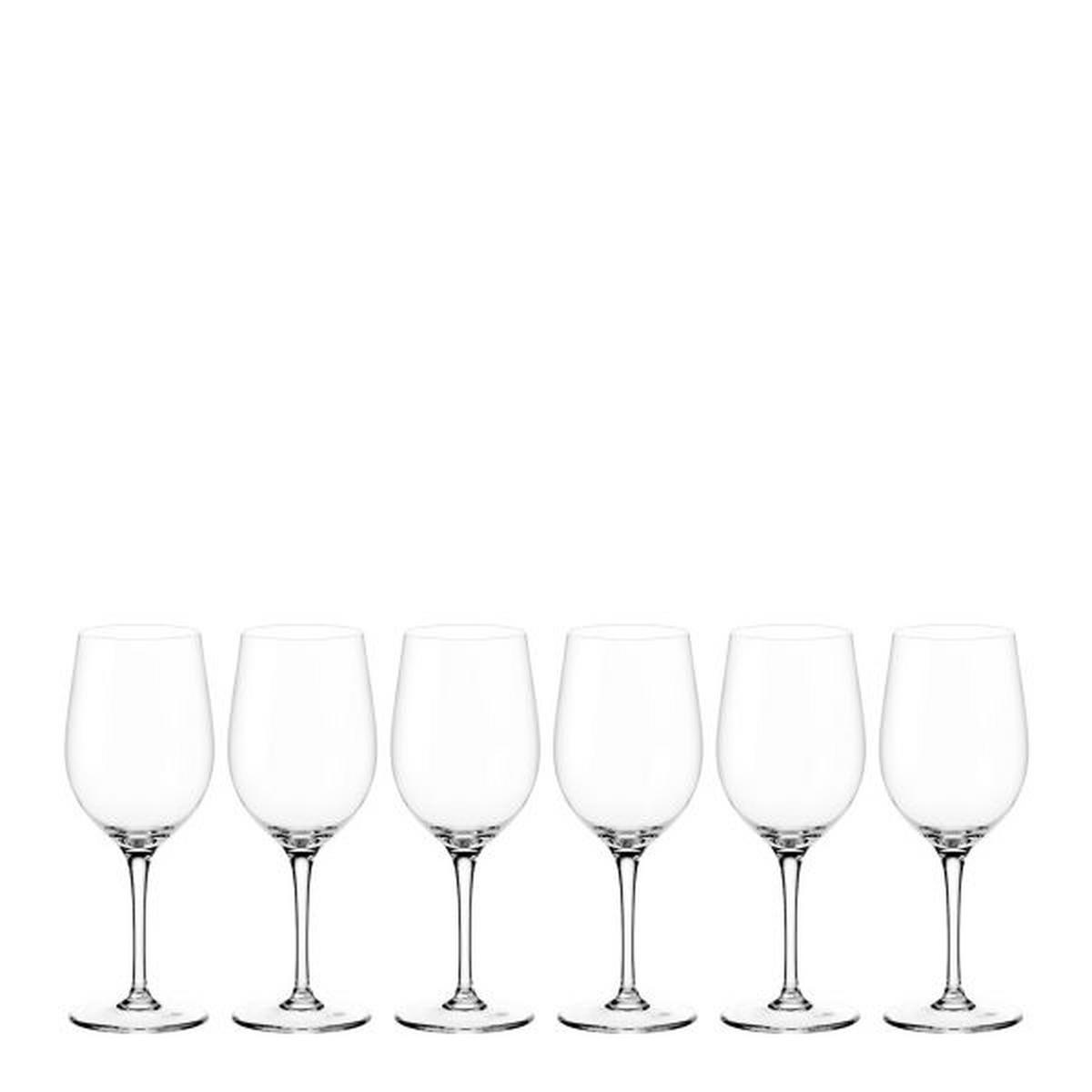 GLÄSERSET Ciao+ 6-teilig  - Klar, Basics, Glas (24/21,5/16cm) - Leonardo